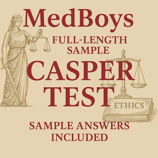 MedBoys Sample Casper Test #1