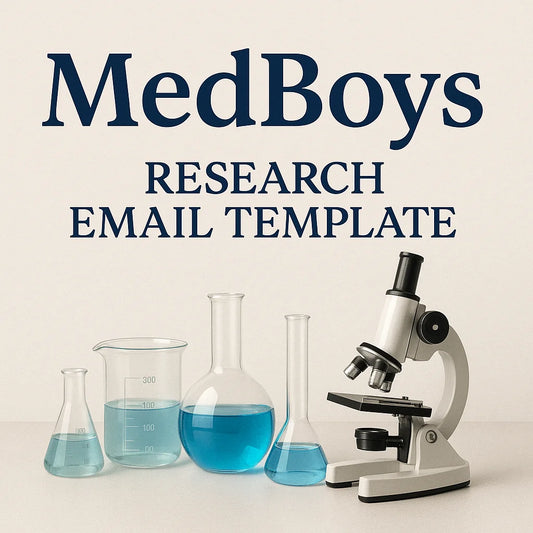 MedBoys Research Template and Guide
